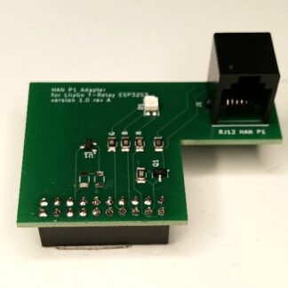 HAN P1 Adapter for LilyGO T-Relay S3