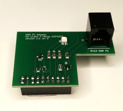 HAN P1 Adapter for LilyGO T-Relay S3